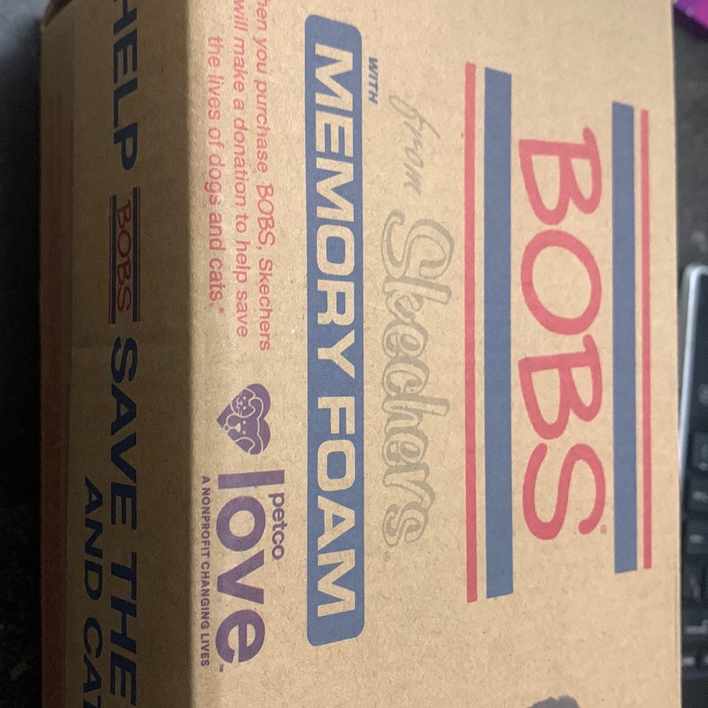 Selling new shoes with tags